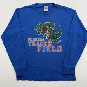 VIntage Fruit Of The Loom Florida Gators Men's Long Sleeved Shirt Medium